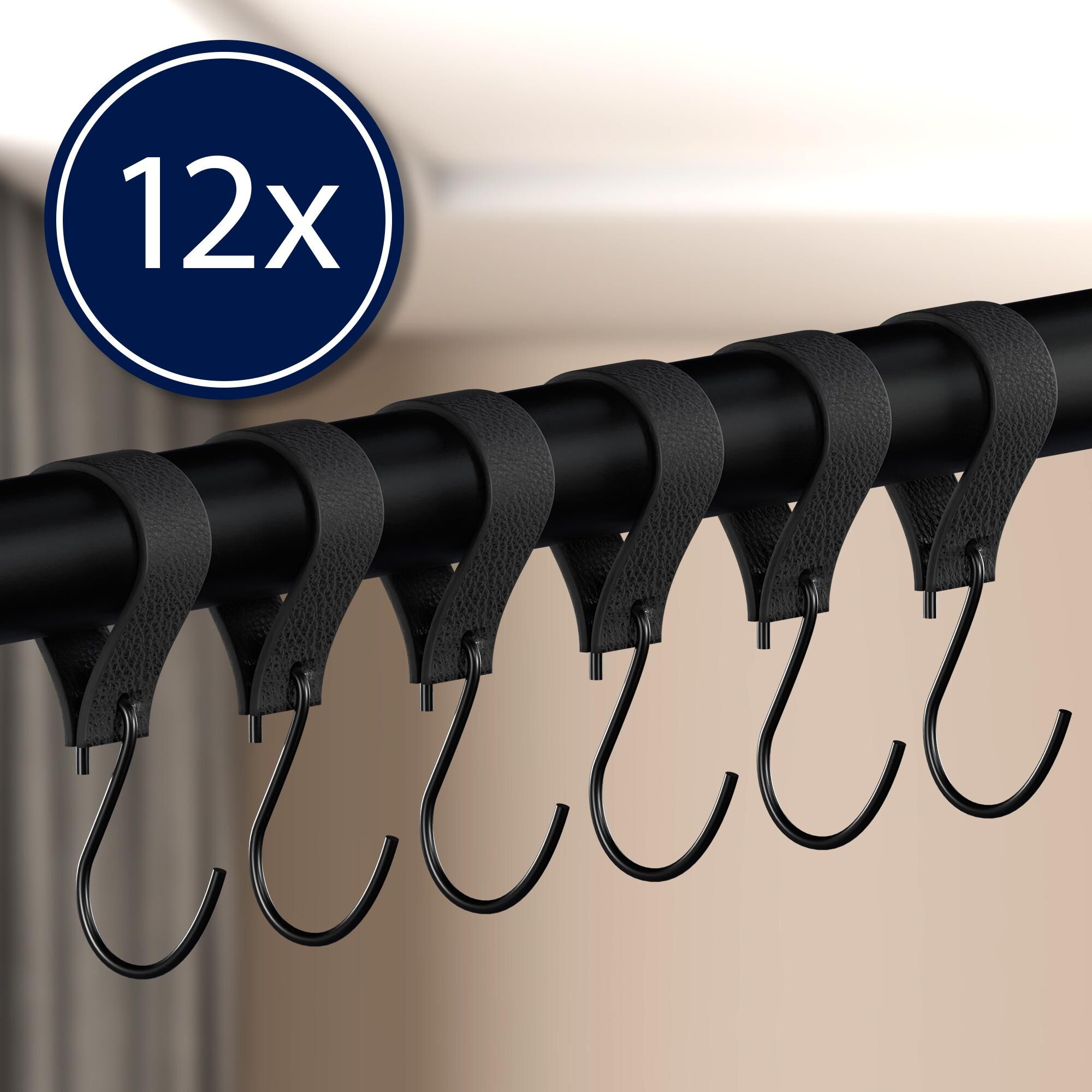 Kleiderstange Fenton 120x80 cm 12er, schwarz