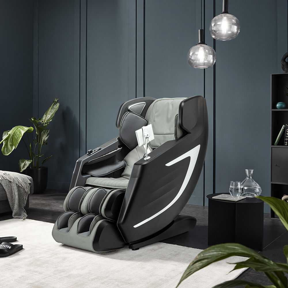 Massagesessel mit Zero-Gravity-Funktion ELVORA - Schwarz