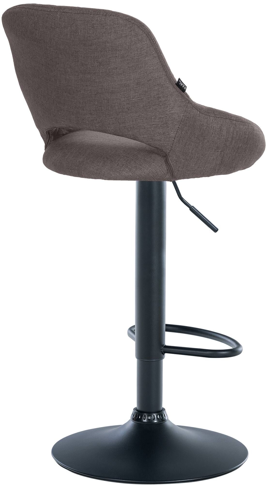 2er Set Barhocker Milet Stoff B, dunkelgrau