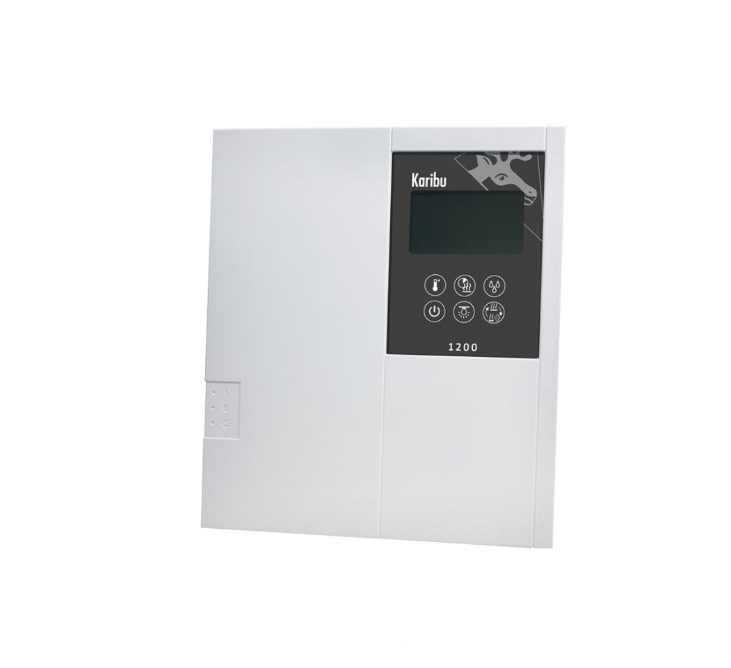 Saunaofen 4,5 KW Bio Kombiofen SET mit Steuerung Classic Bio und Steinen