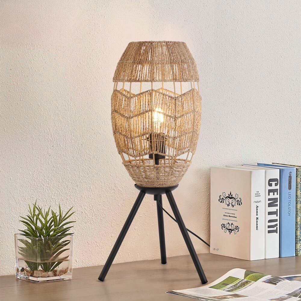 Tischlampe aus Jute KIKO - Natur