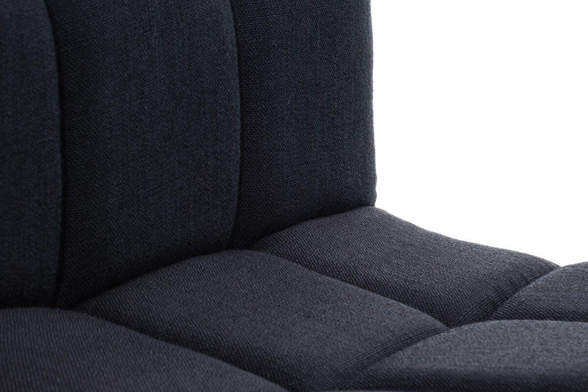 Barhocker Peru STOFF C, schwarz