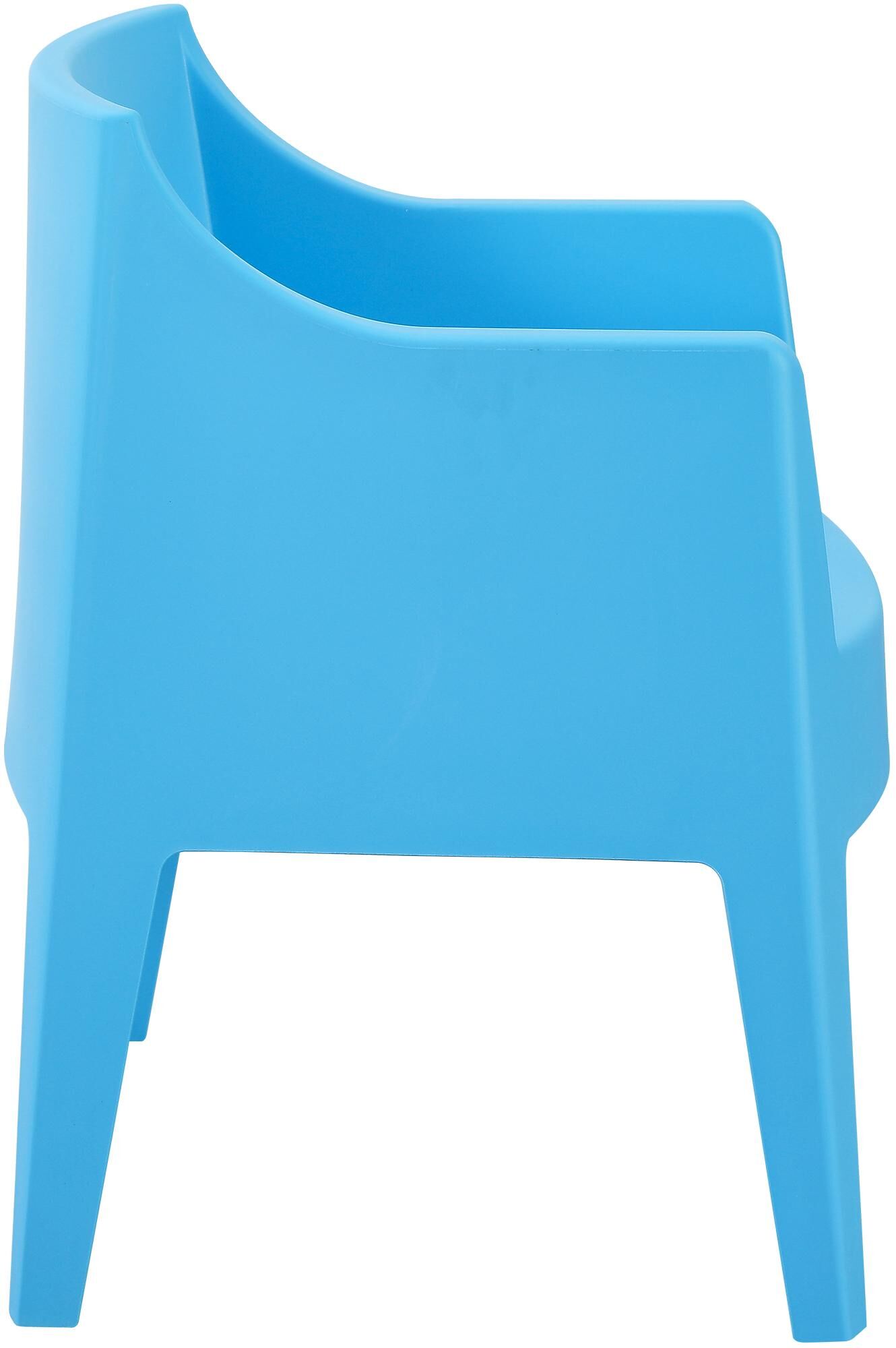 4er Set Stühle Bartal, blau