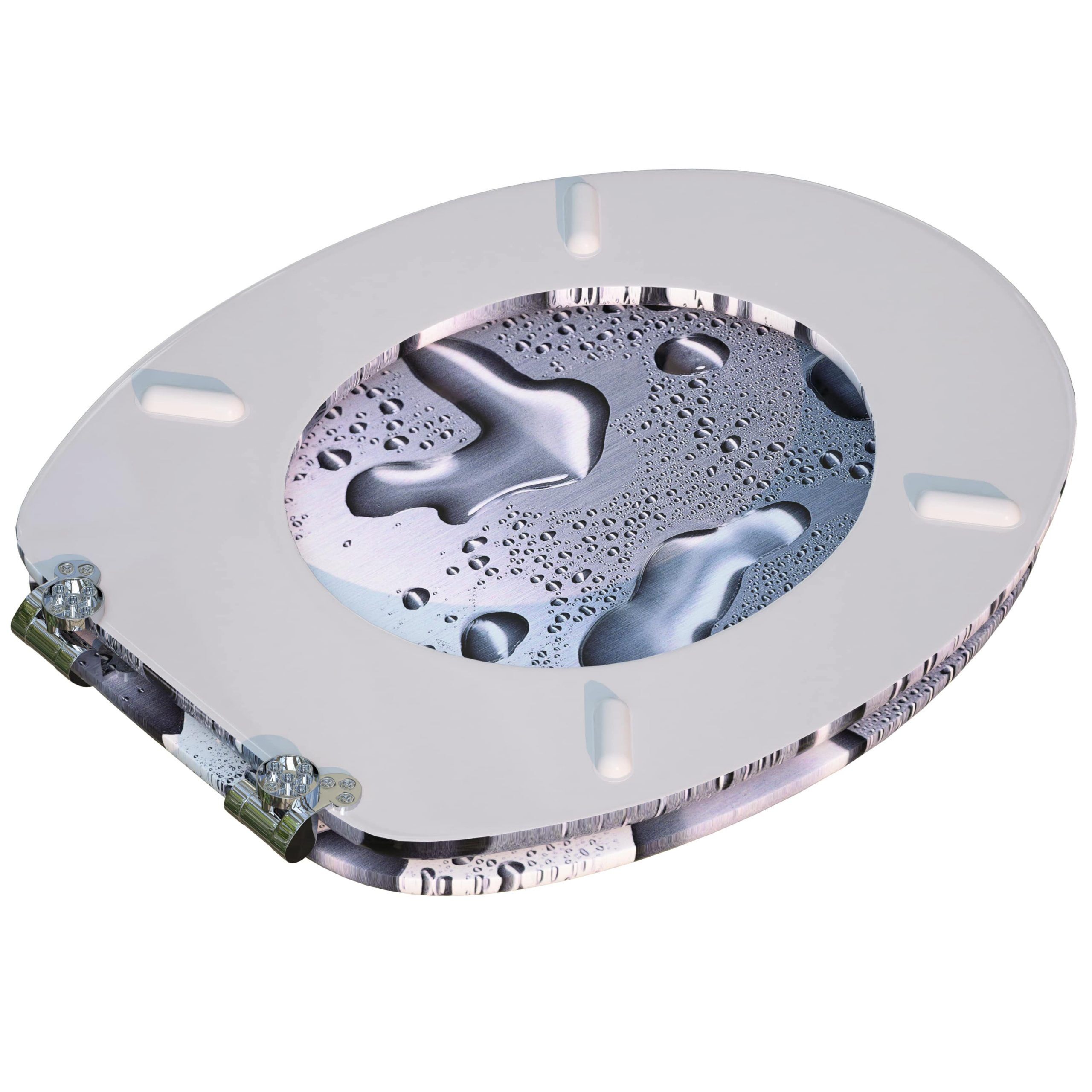 Toilettensitz Waterdrops mit Absenkautomatik
