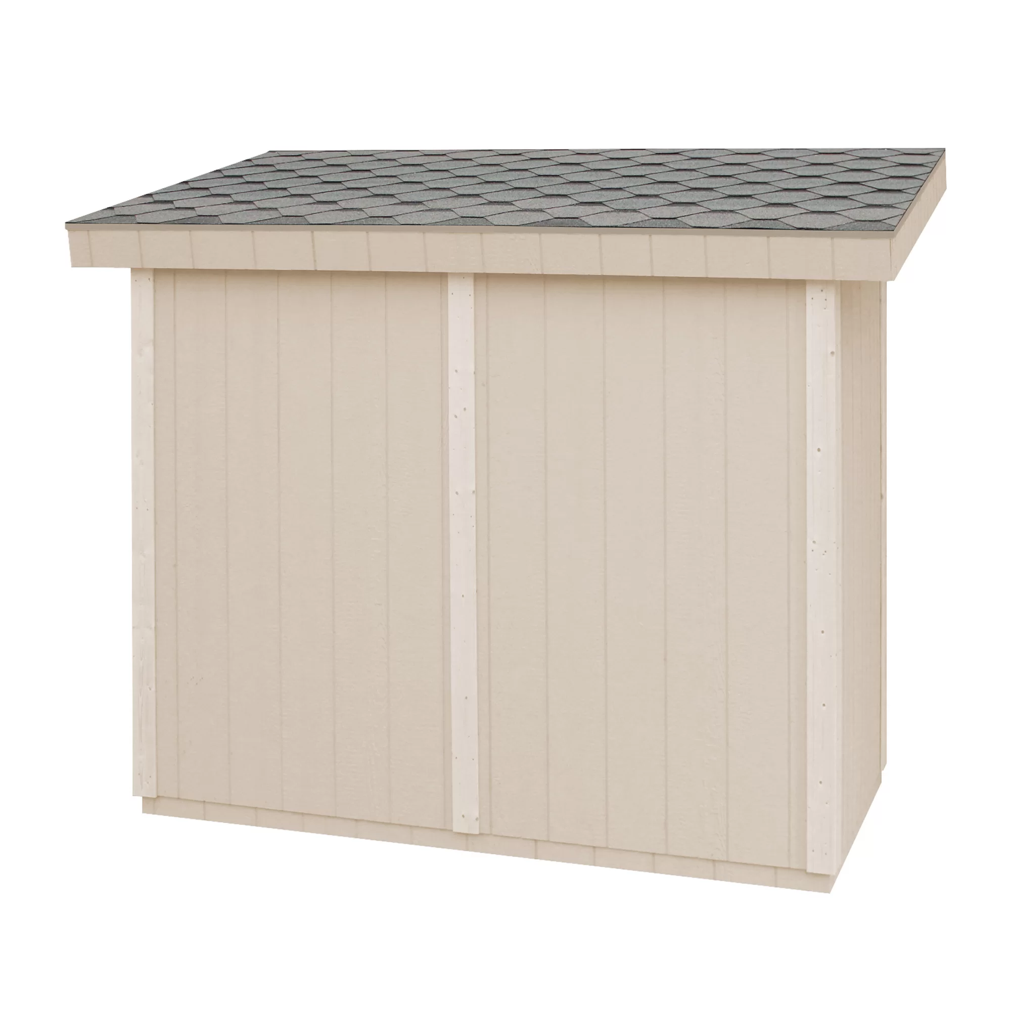 Pultdach Gartenhaus Norge mit LP® SmartSide® M901 – 250 x 118 cm – 3 m2