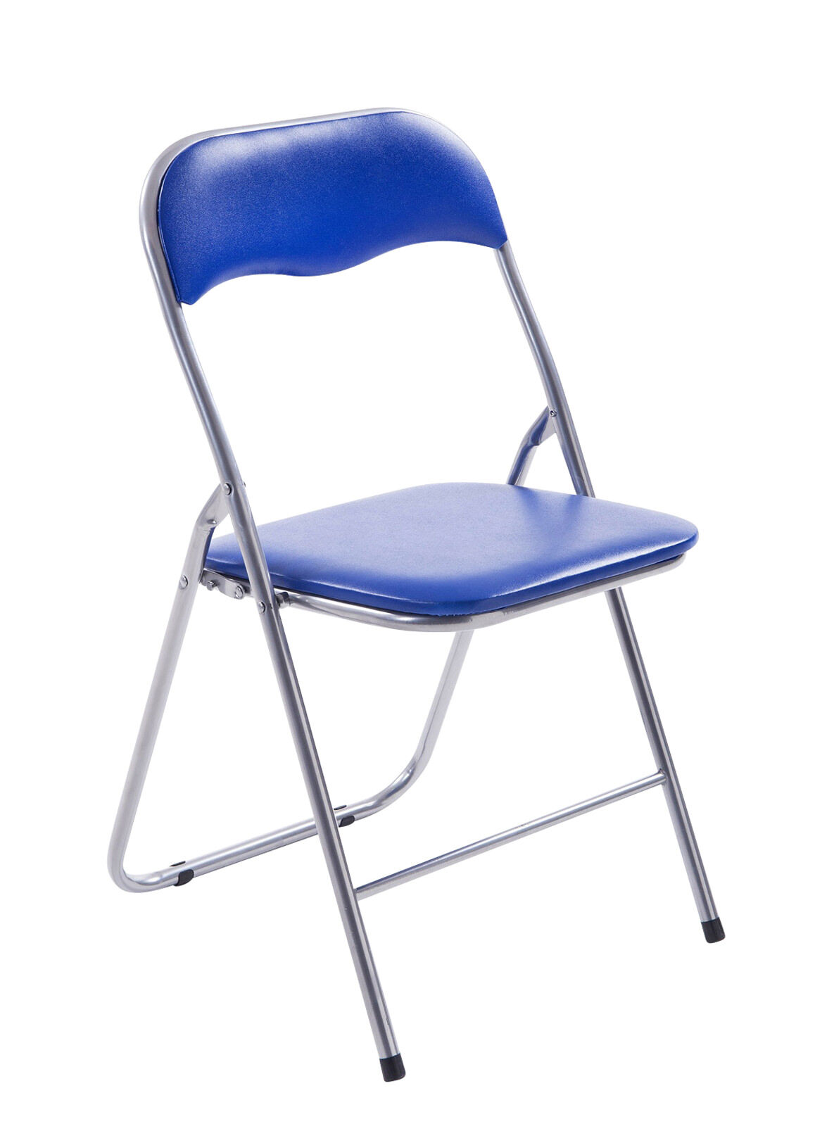 Klappstuhl Felix, blau/silber