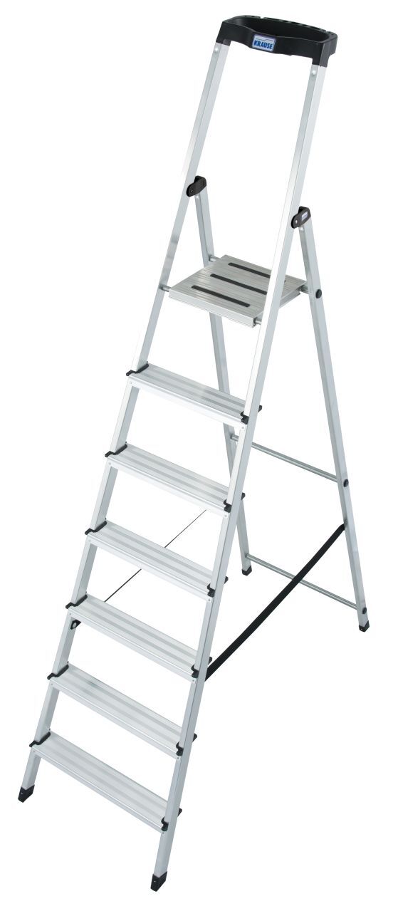 MONTO Aluminium-Stufen-Stehleiter Safety, 1x7 Stufen