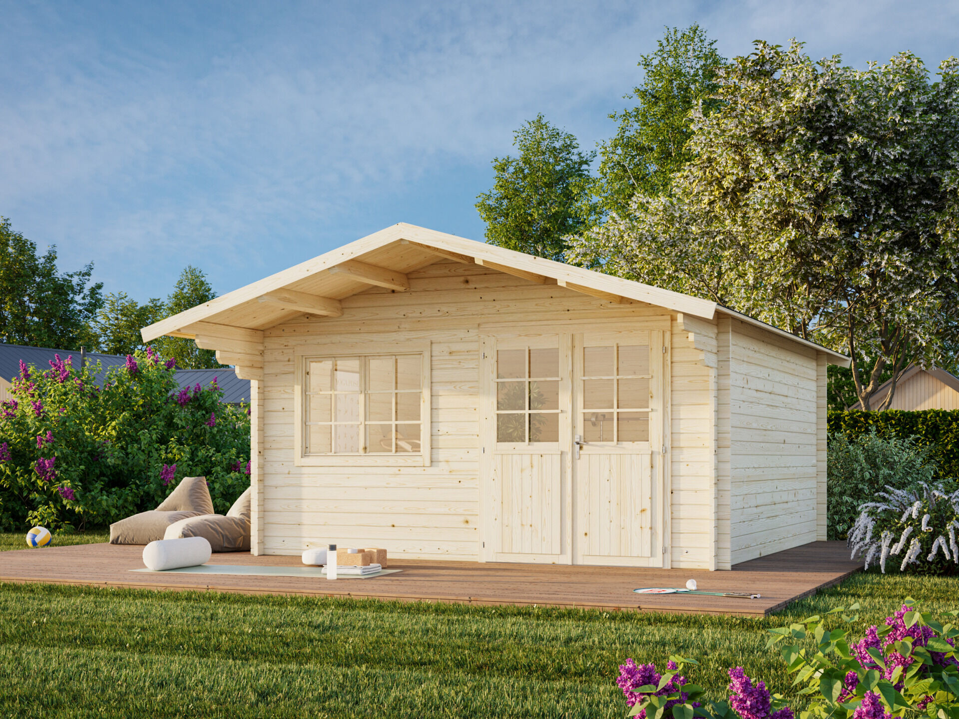 Palmako Gartenhaus Britta 17,5 m²