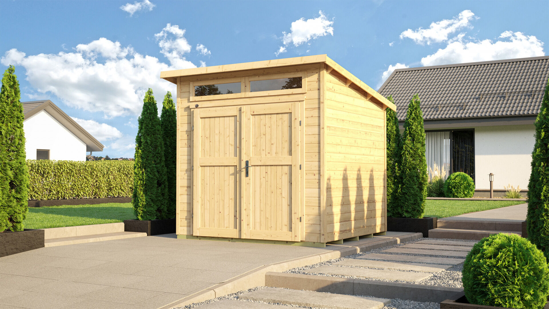 weka Gartenhaus 264 - 2,6x2,5m