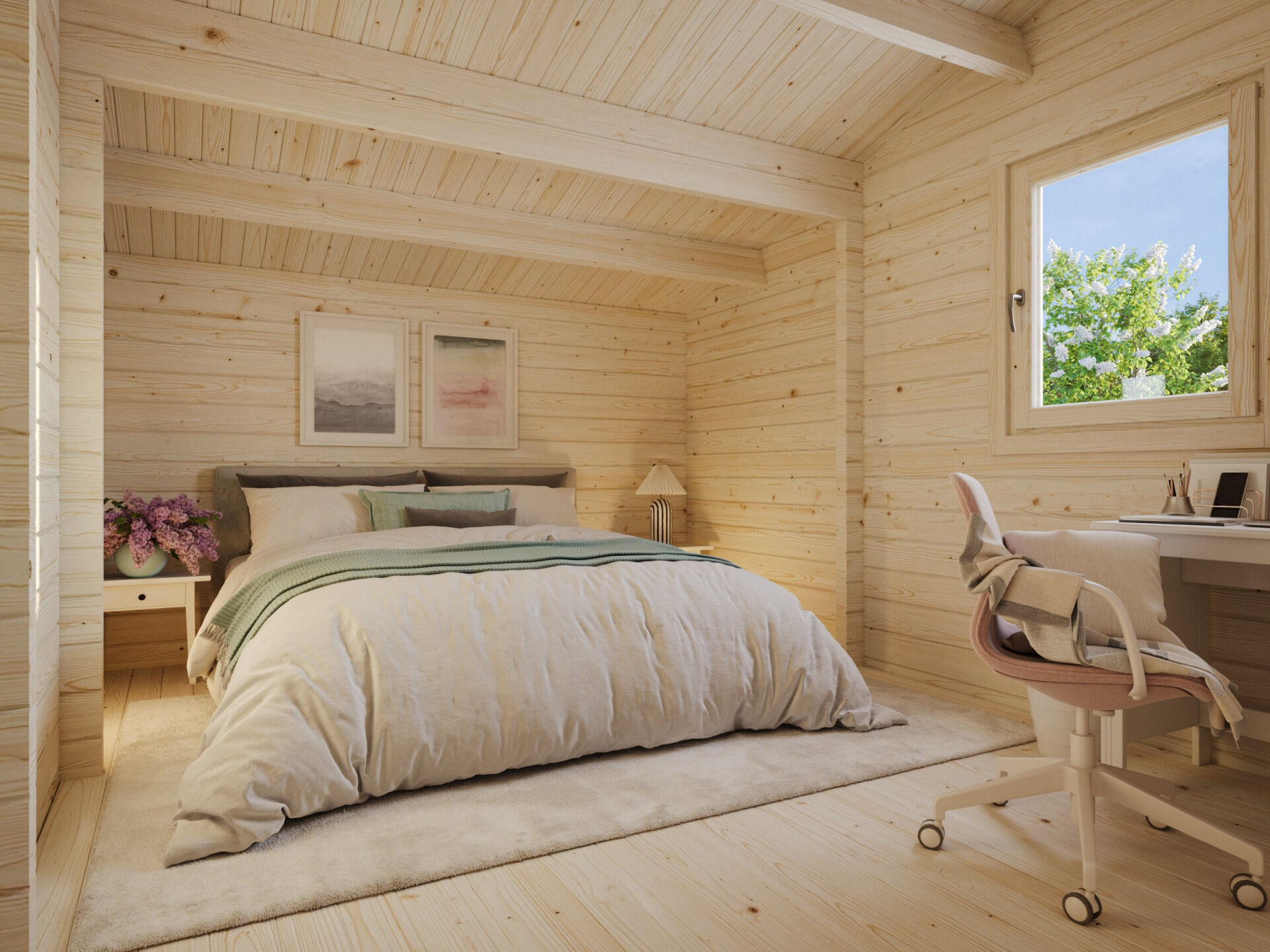Palmako Ferienhaus Emily 39,2 m²