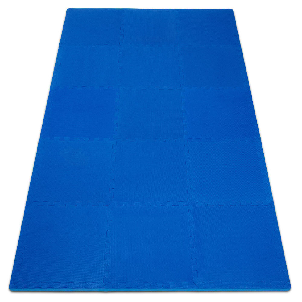 Bodenschutz-/Puzzlematten 8-tlg Blau 180x90x1cm