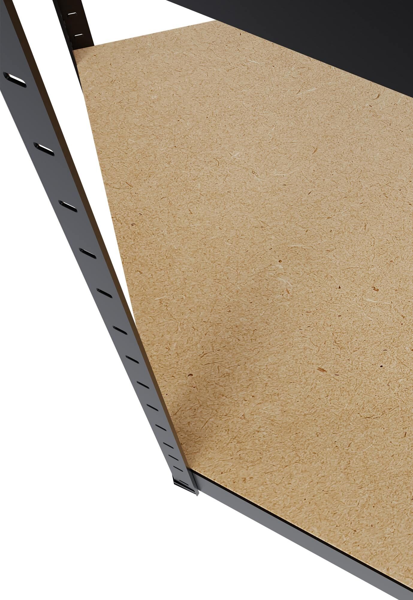 3er Regalsystem, schwarz