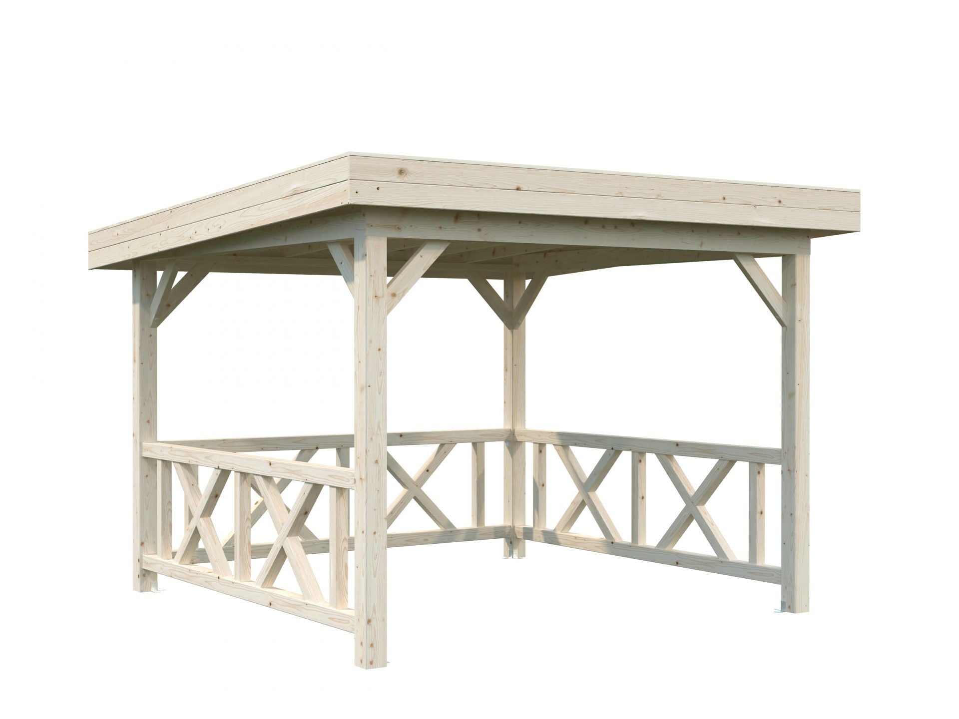 Palmako Pavillon Lenna 8,3 m2 Set 301