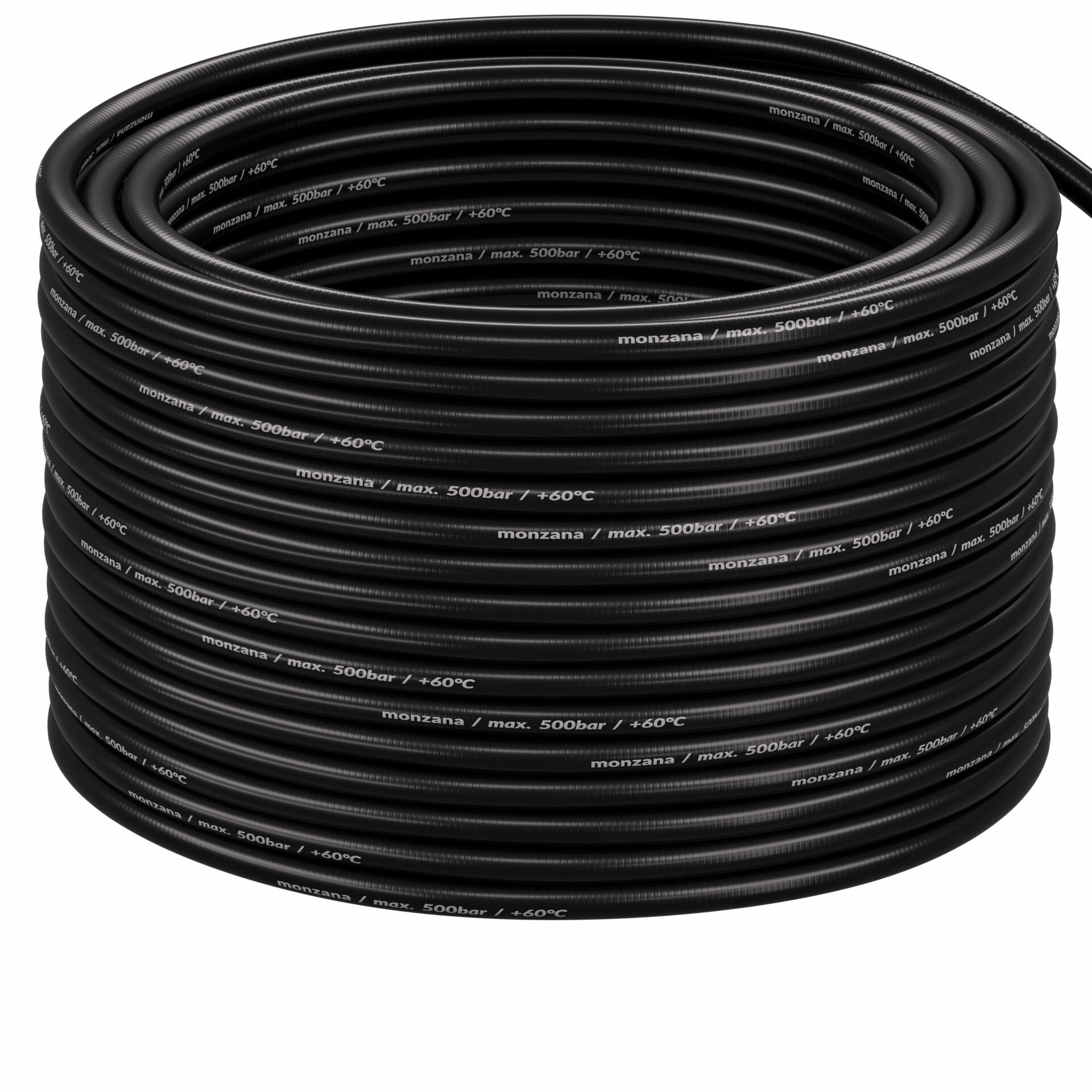 Rohrreinigungsset Premium 5-tlg Schwarz 15m