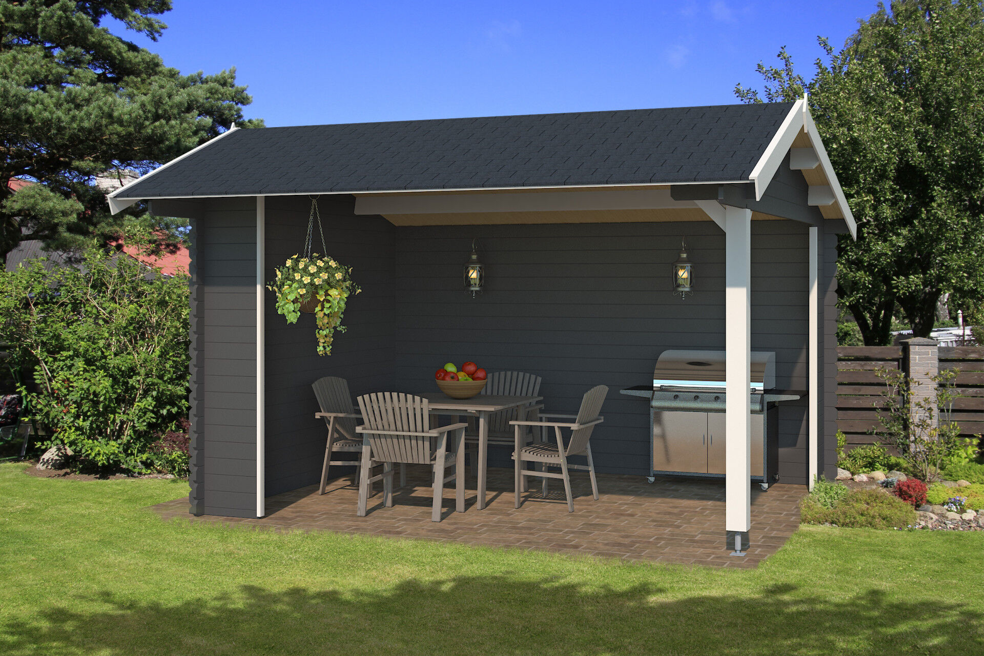 Lasita Maja Gartenpavillon Kirian