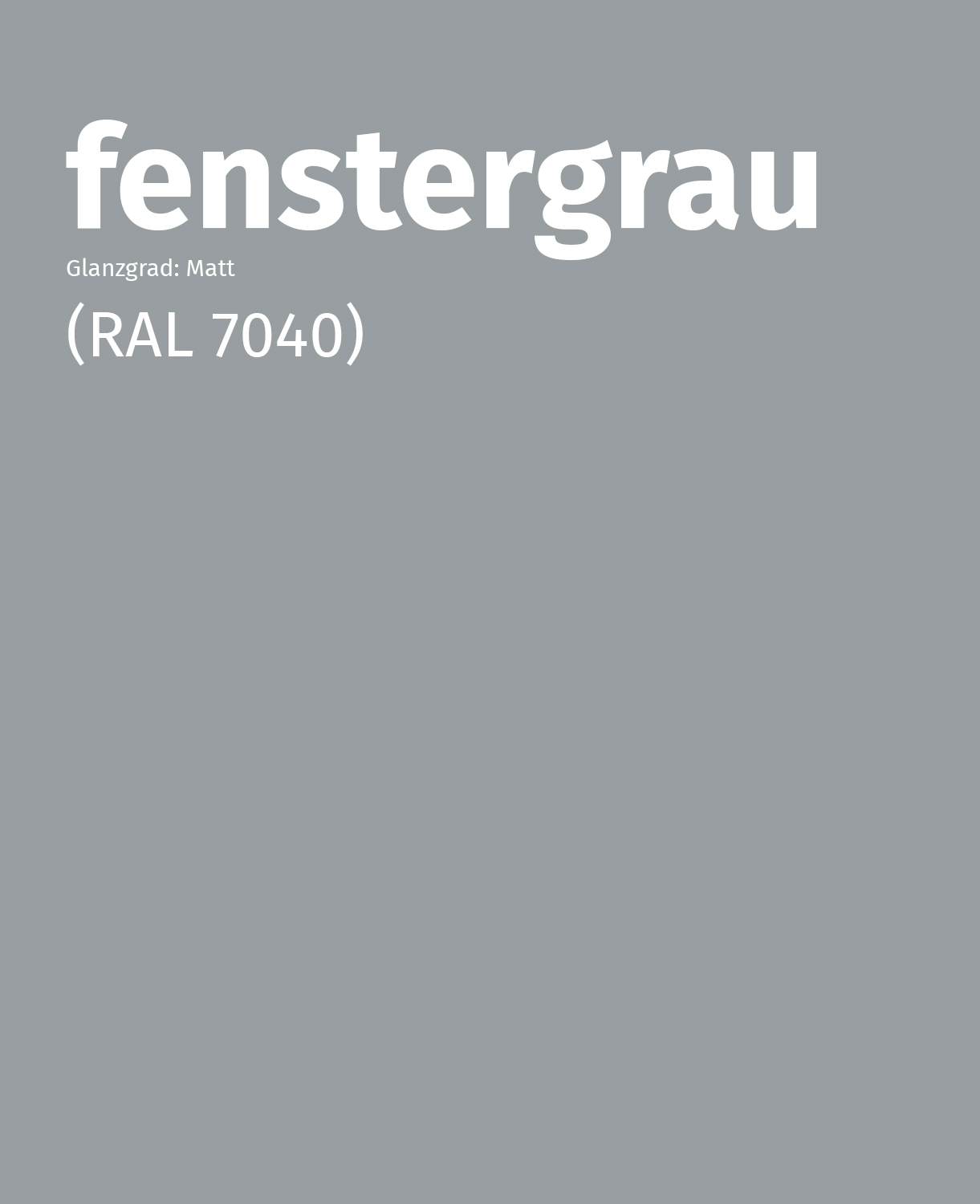 Remmers Deckfarben-Set S, Fenstergrau