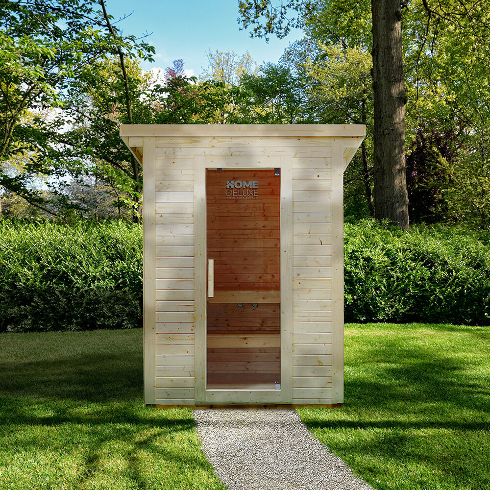 Saunahaus Outdoor TALO M - 191 x 157 cm für 2 Personen