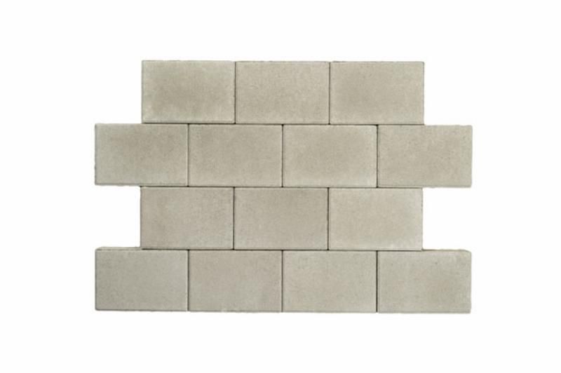 Pflasterstein Rechteckpflaster Crescendo 30x20x8 cm, Grau mit Microfase