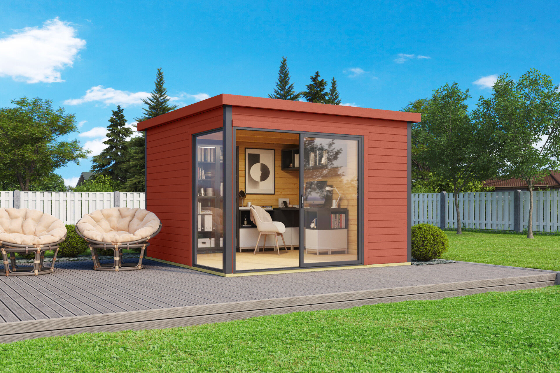 Lasita Maja Gartenhaus Domeo 1