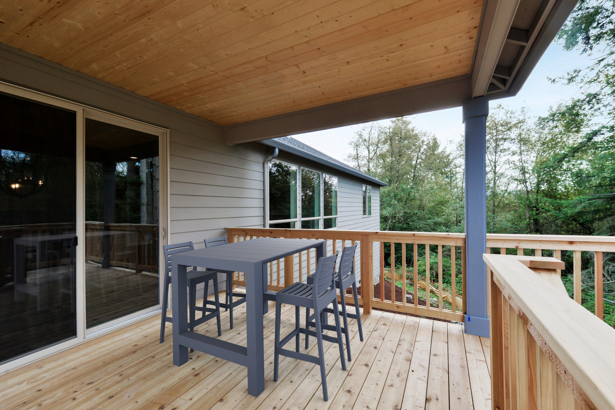 Barhocker Ares, dunkelgrau