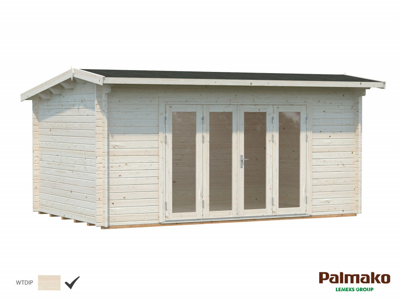 Palmako Gartenhaus Ines 13,7 m²
