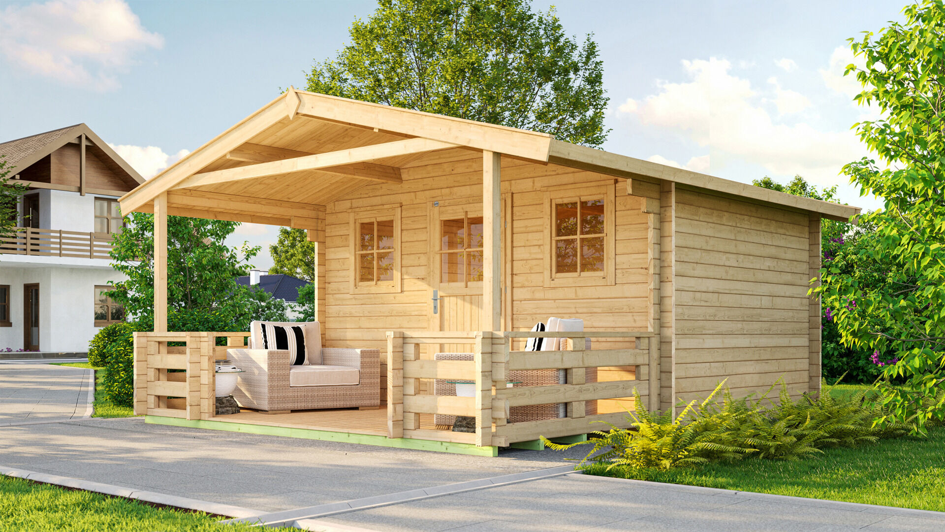 weka Gartenhaus 135 B 4,6x5,1m