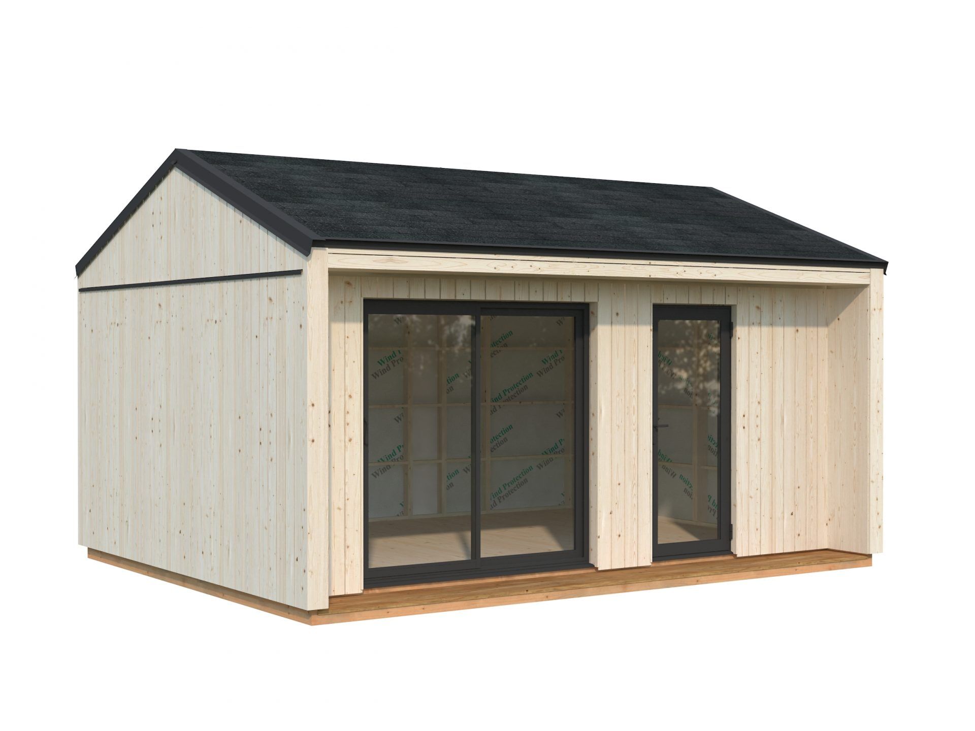 Palmako Tinyhaus Gartenhaus Rebekka 19,4 m²