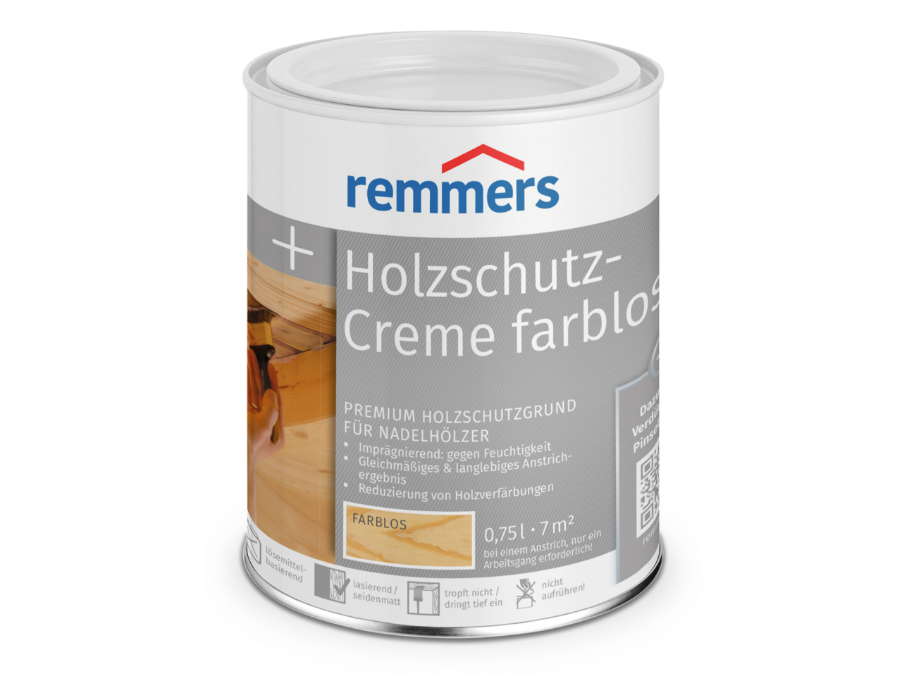 Remmers Holzschutz-Creme farblos 0.75 l
