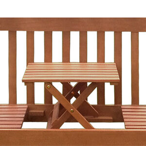 Gartenbank Picknick mit Tisch Eukalyptus FSC®-zertifiziert