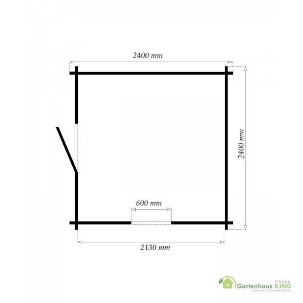 Saunahaus Gartensauna Trontheim 2