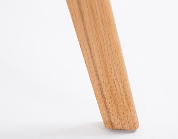 2er Set Barhocker Metz Kunststoff natura, weiß