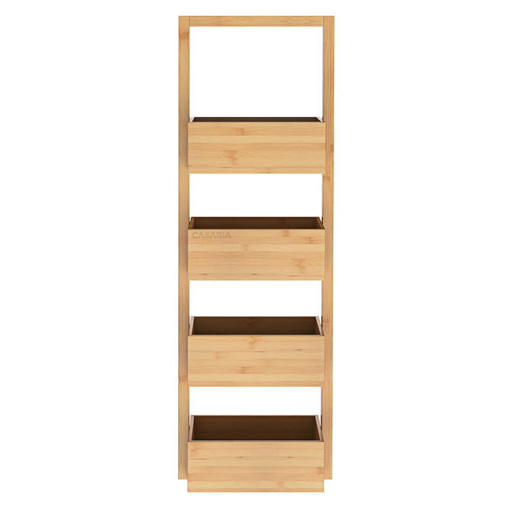 Badregal Bambus 88x16x28cm