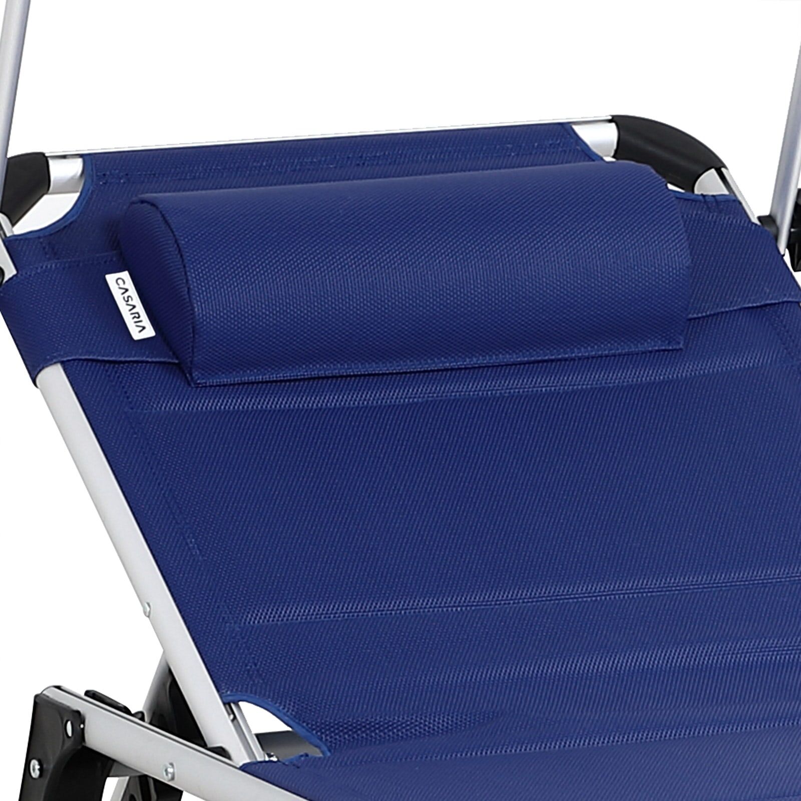 Gartenliege Bari Blau 210x60x81cm