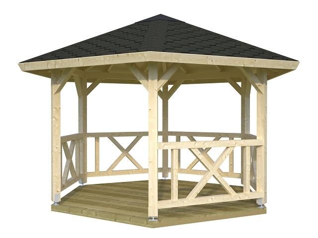 Pavillon Betty online kaufen Holz von Gartenhaus-king.de