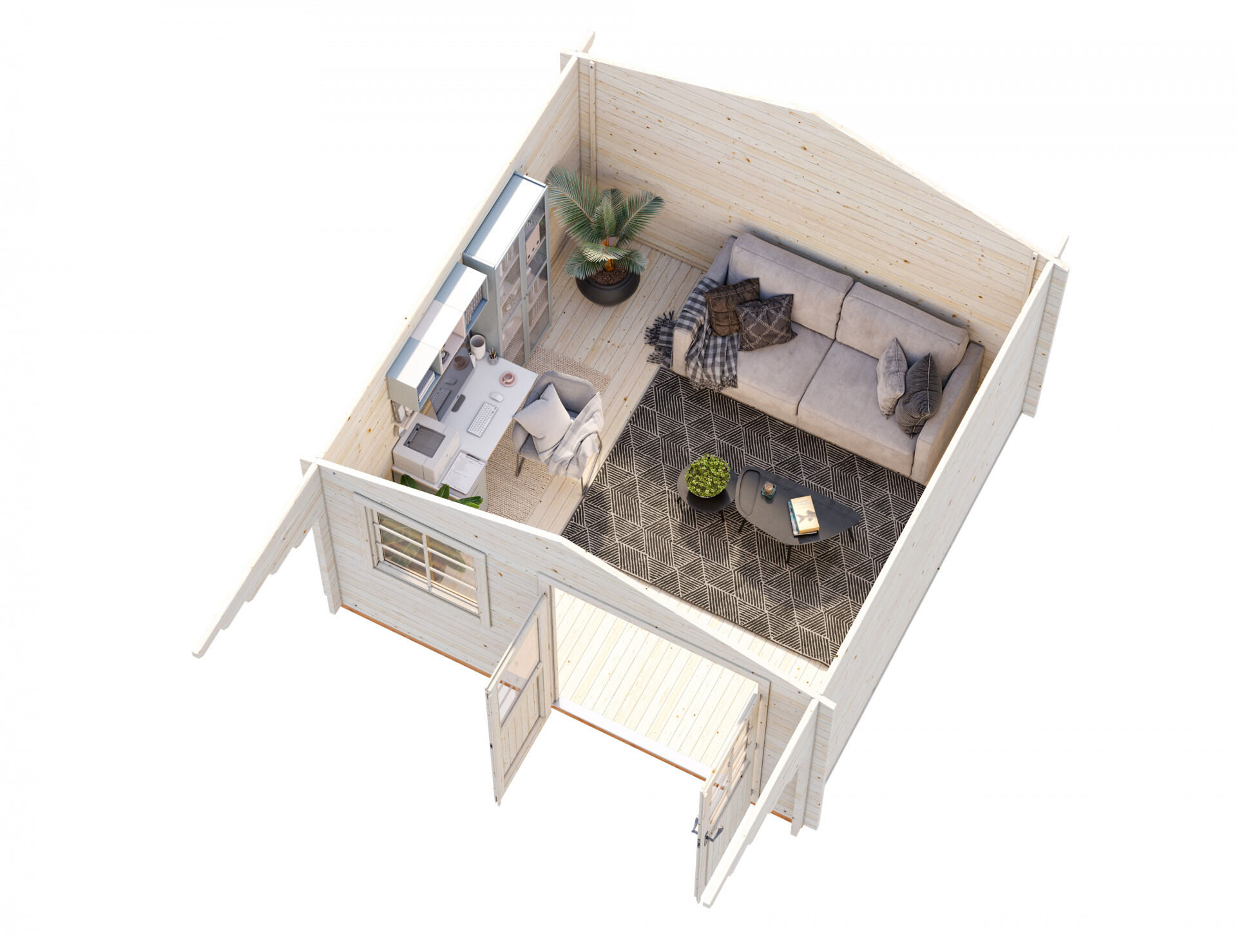Palmako Gartenhaus Sally 12,3 m²