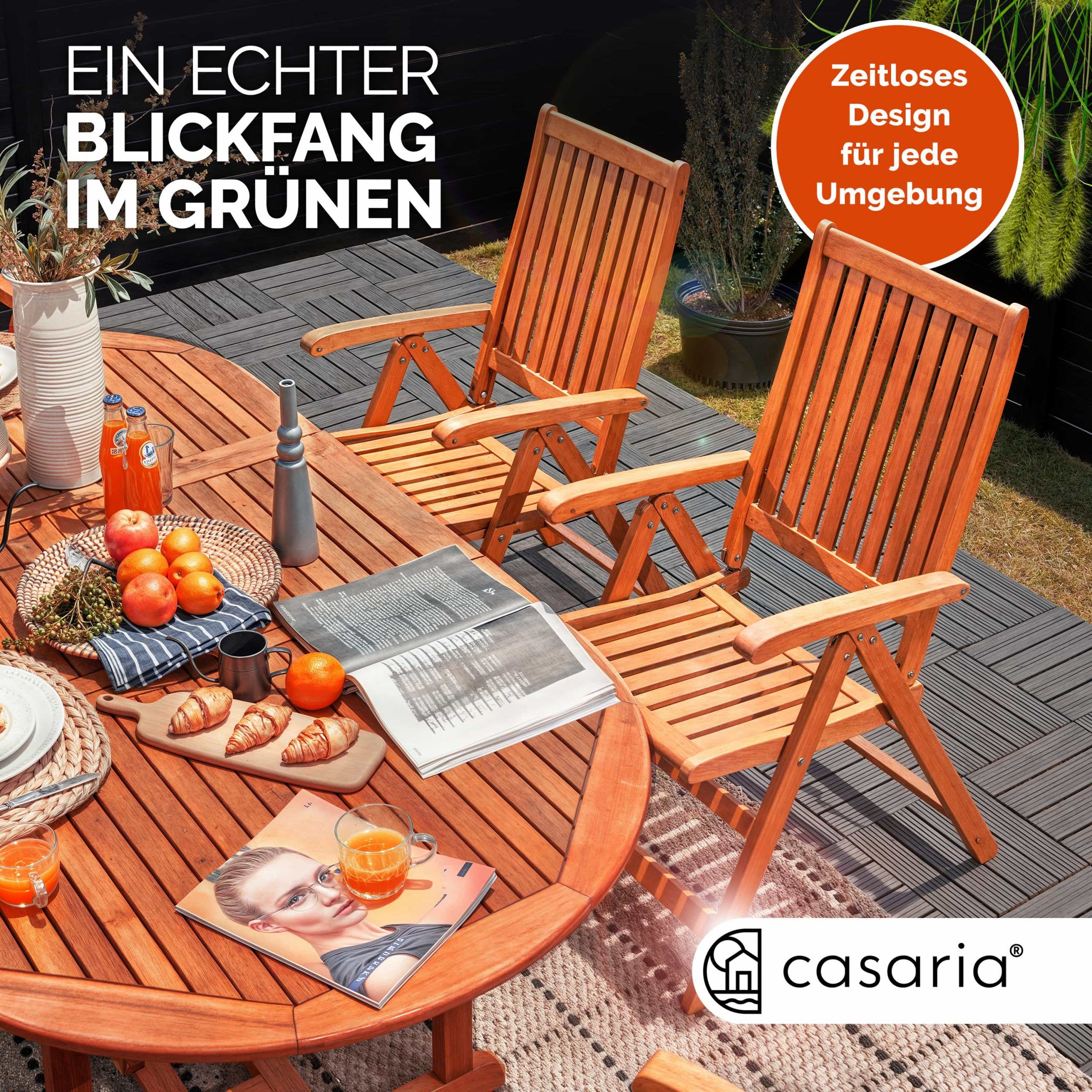 Gartentisch Alabama Akazienholz FSC®-zertifiziert 160x85x75cm