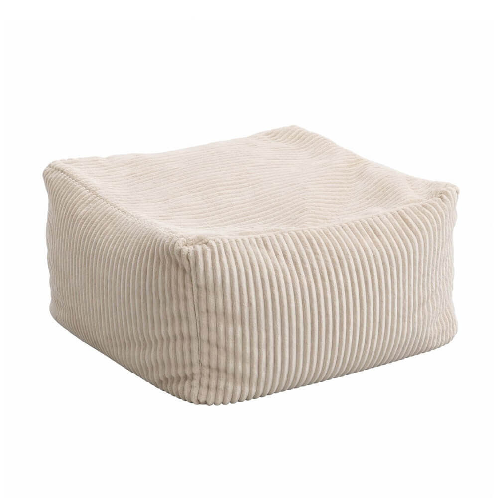 Sitzsack mit Hocker COZY – Beige