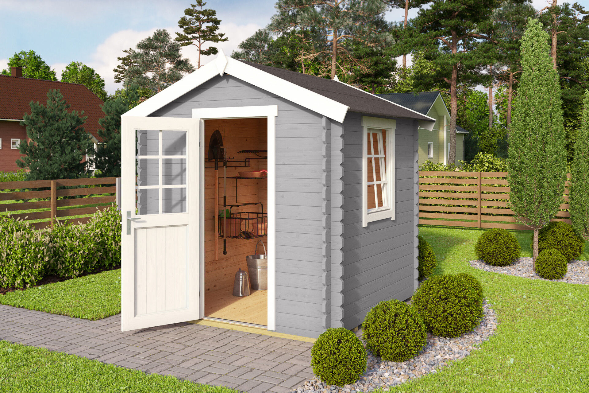 Lasita Maja Gartenhaus Wels 1