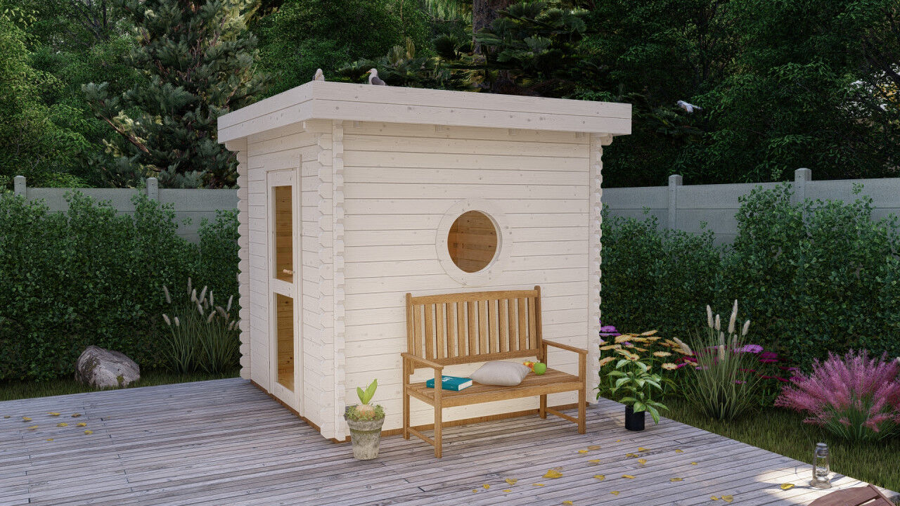 Saunahaus Gartensauna Trontheim 2