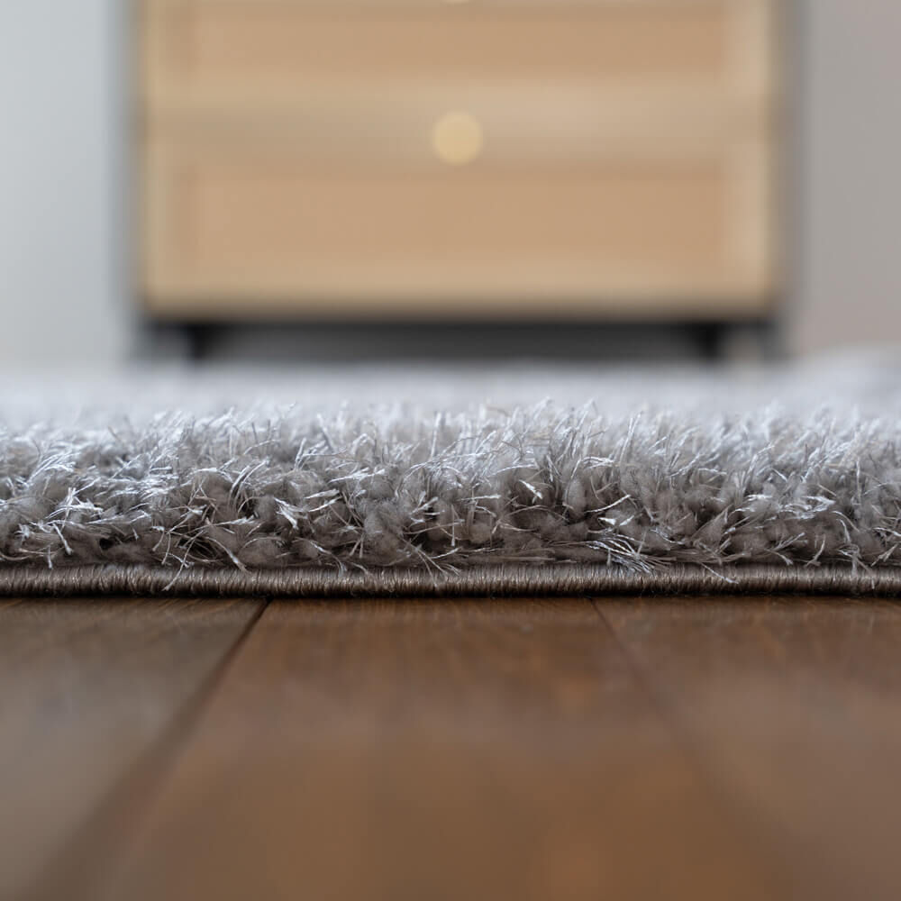 Hochflor Teppich SOFI - 320 x 240 cm Dunklegrau