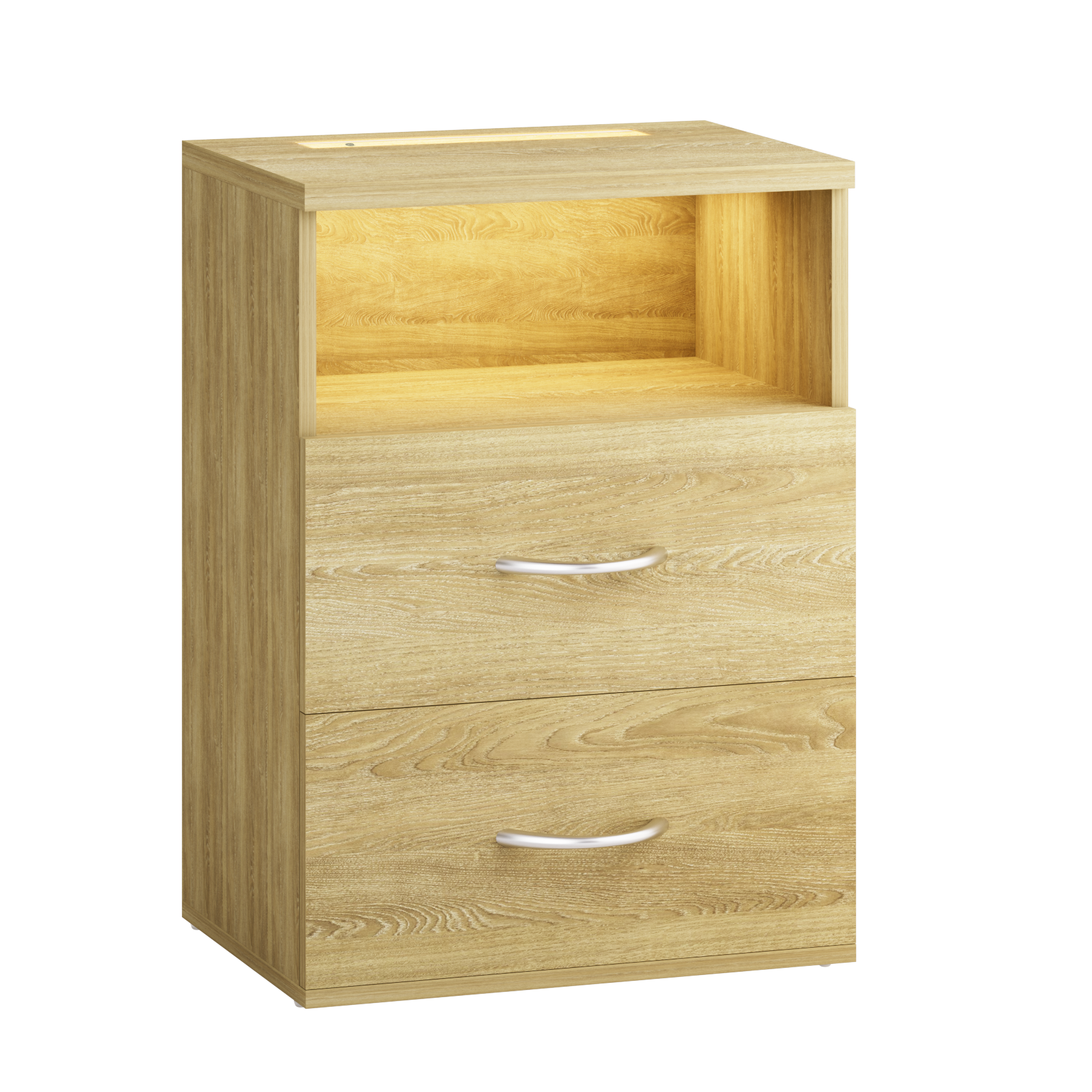 Nachttisch Jamie Eiche 55x40x28cm