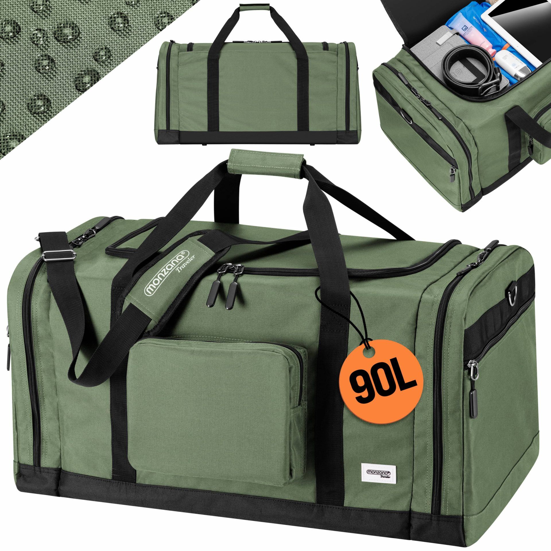 Reisetasche Grün 90L