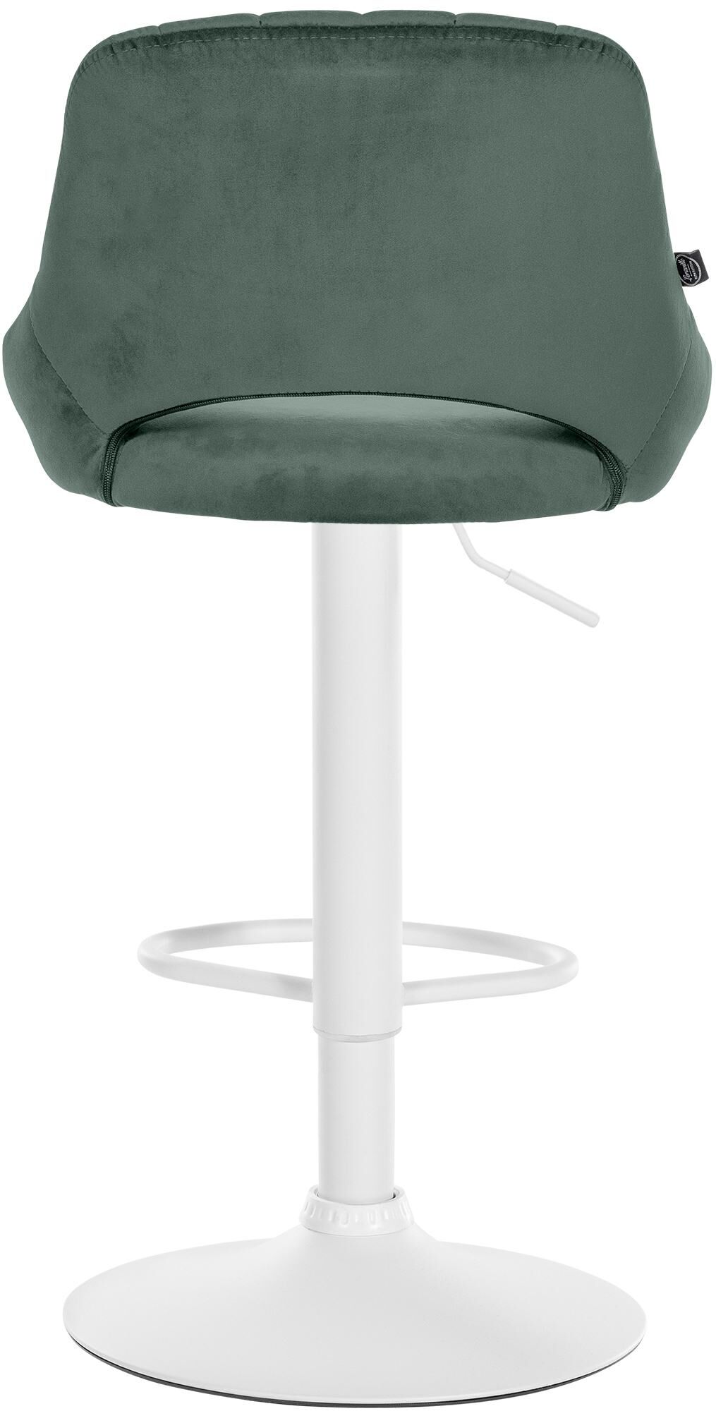 2er Set Barhocker Milet Samt W, grün