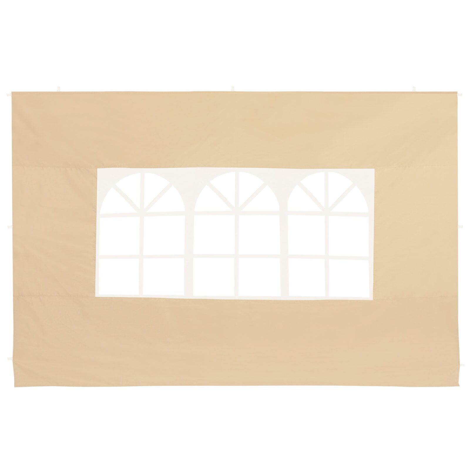 Seitenwände Faltpavillon 2er-Set Beige 3x2m