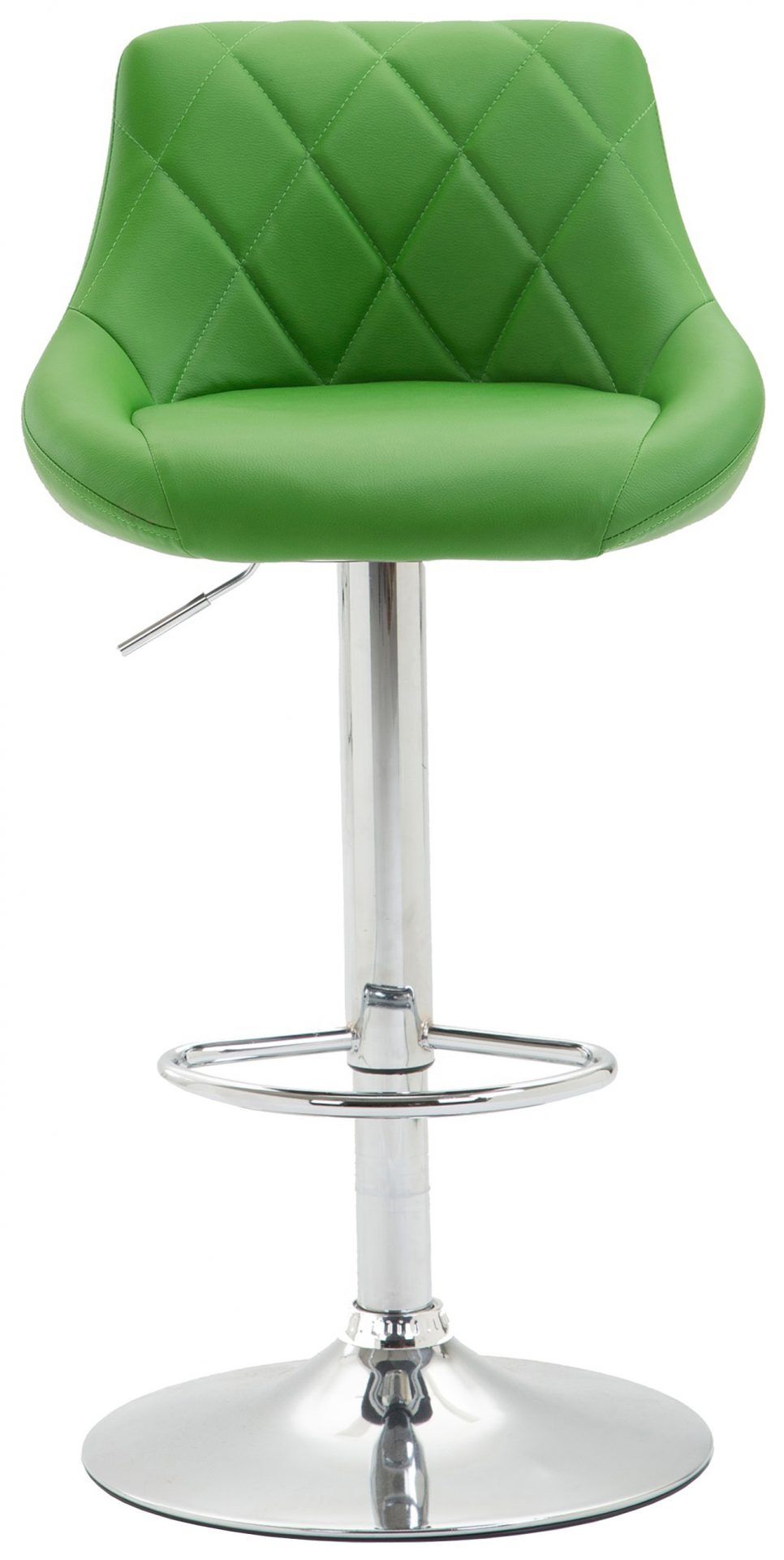 2er Set Barhocker Lazio Kunstleder C, grün