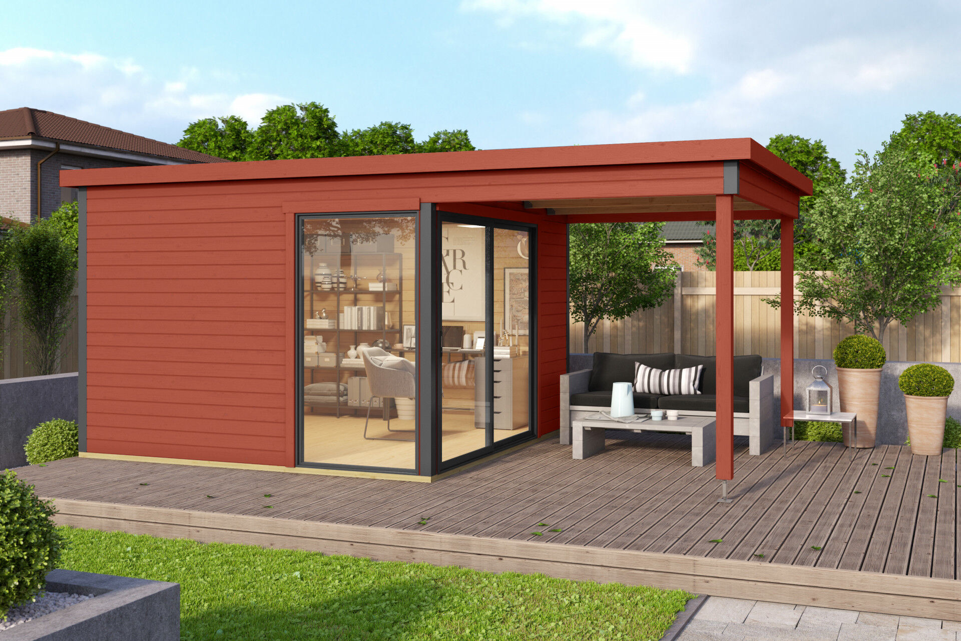 Lasita Maja Gartenhaus Domeo 2