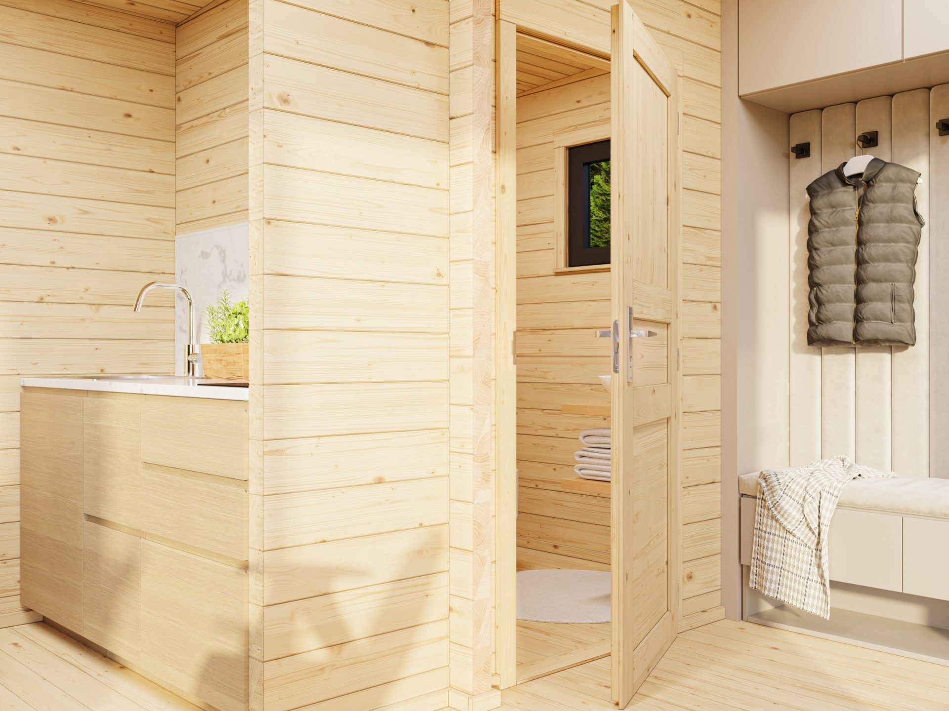 Palmako Ferienhaus Cecilia 14,2 m2