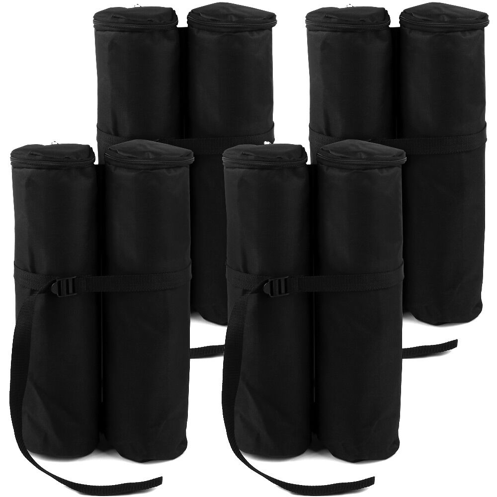 Pavillon Standsicherung 4er-Set Schwarz