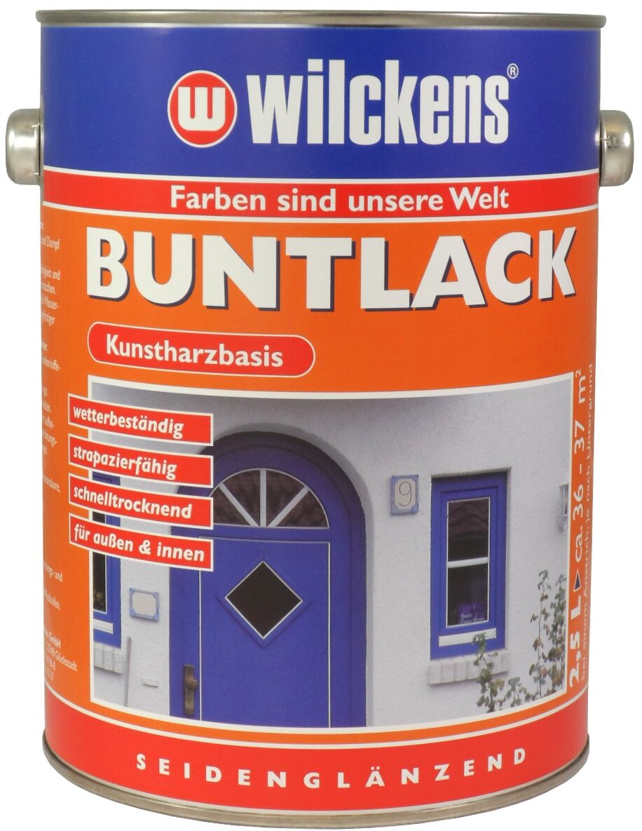 Wilckens Buntlack RAL8017 Schokoladenbraun seidenglänzend 2.5l