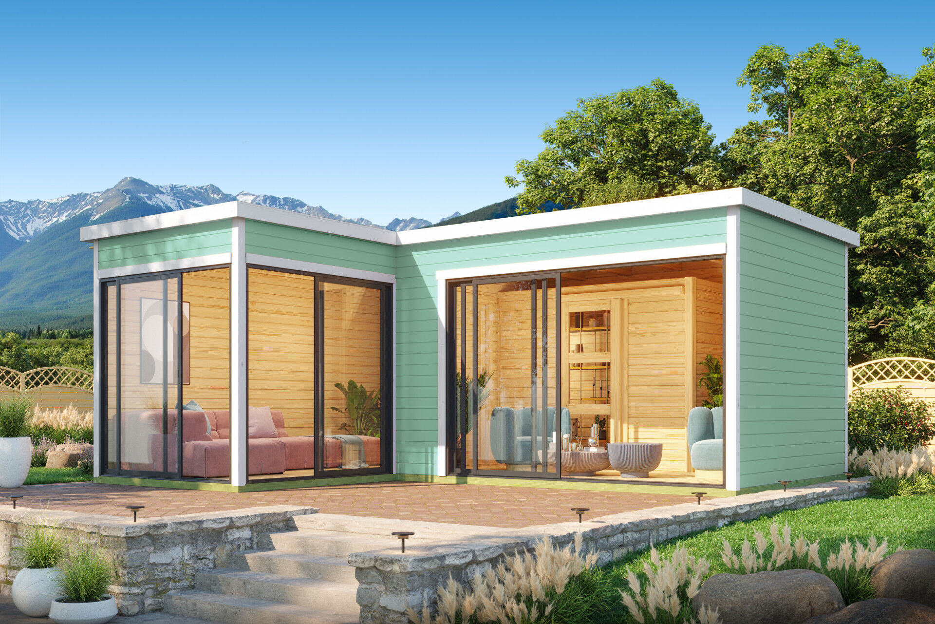 Lasita Maja Gartenhaus Domeo 11